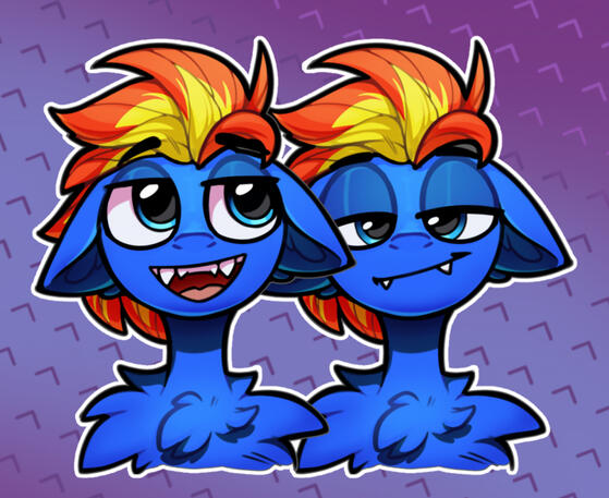 Portrait - 2 emotions